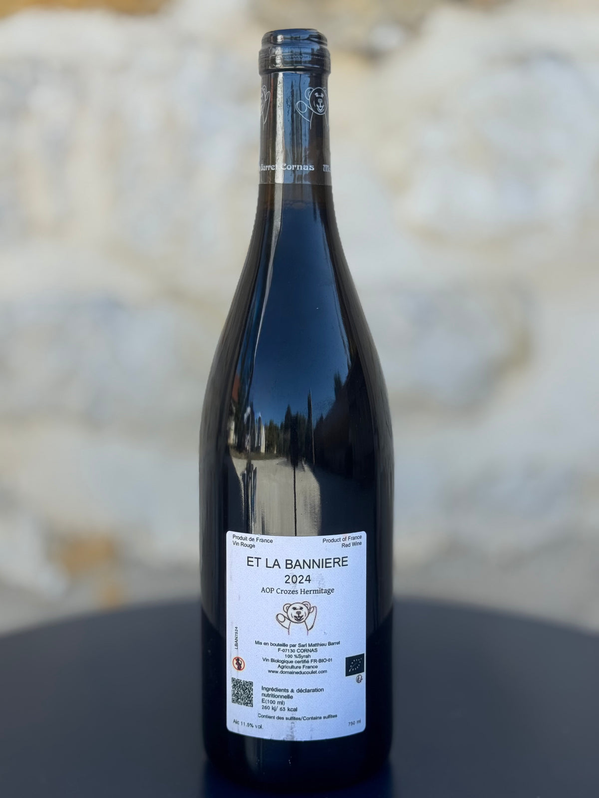 Crozes-Hermitage Et la bannière